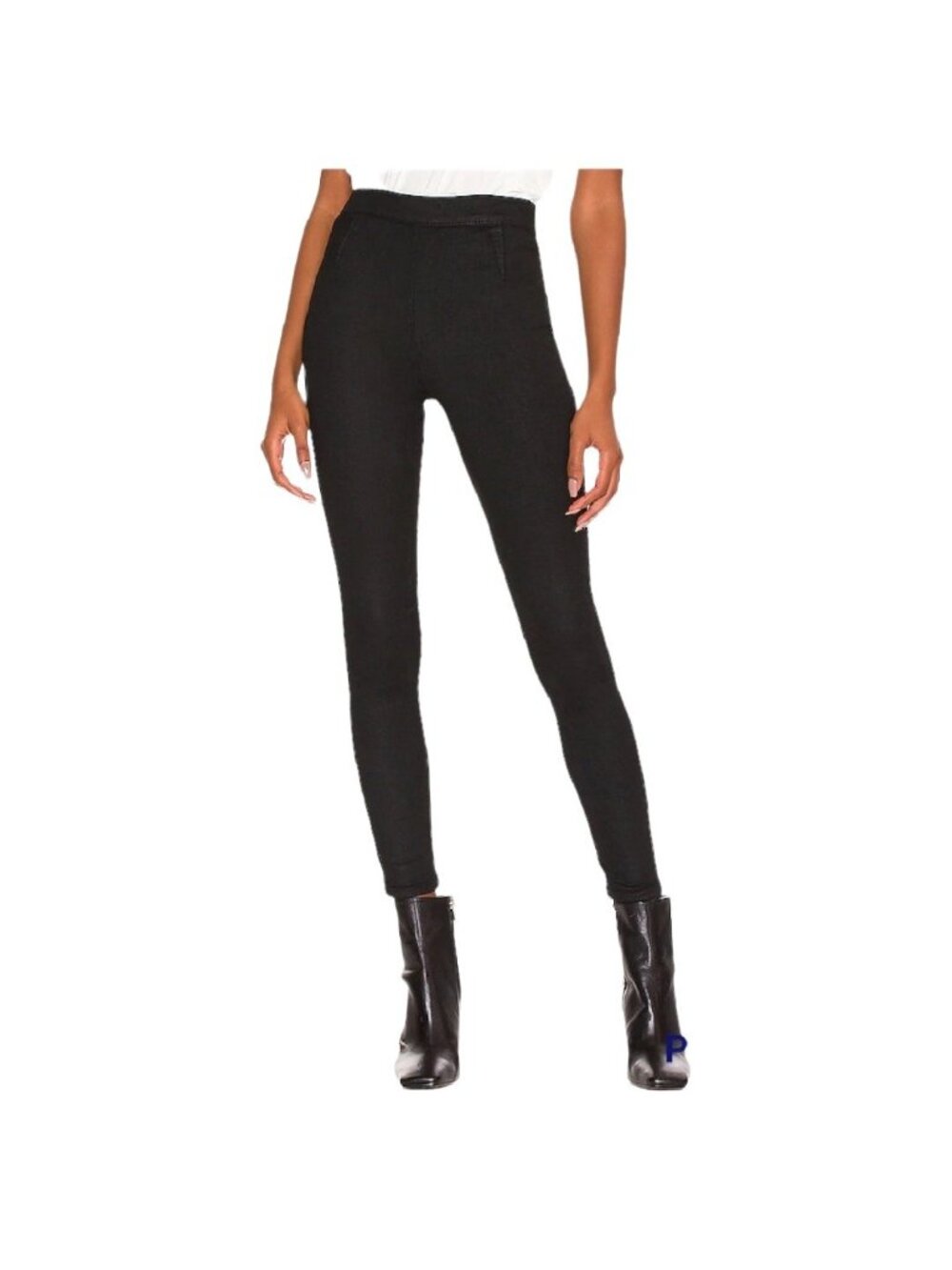 Lovers+Friends NWT Black Skinny Jeans, Jesse High-Rise Zip Back Women’s Size 23